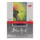Bloc A4 pentru Desen Acril Daco, Textura Panza, 10 File, 300 g/m², Bloc Hartie Texturata Tip Panza, Hartie pentru Vopsele Acrilice, Bloc de Desen pentru Culori Acrilice, Bloc de Desen A4 Acrilic, Bloc pentru Pictura in Acrilic