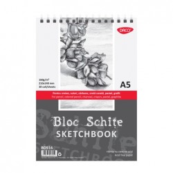 Bloc a5 schite 160gr 30 file daco bd516