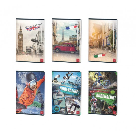 Caiet A4 Dictando PIGNA, 80 File, 60 g/mÂ², Caiete A4 Romana, Caiet Romana, Caiete Romana, Caiet Dictando, Caiete Studentesti, Caiete Dictando A4, Caiete Dicatando Studentesti, Caiet cu Linii