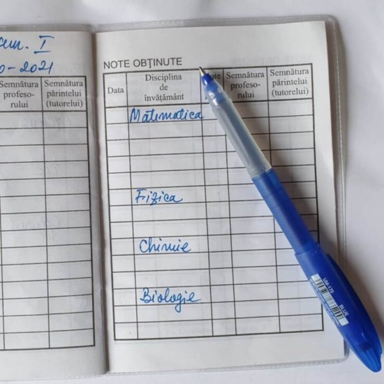 Carnet de Elev Daco, Clasele V - VIII