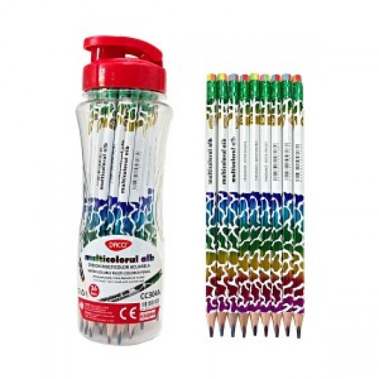 Creion Color Multicolor Acuarela Daco Cc304a