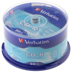 Cd Verbatim 80 Min 48x 50/pa 100/pa