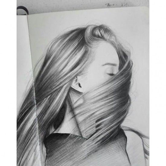 Creioane Grafit Cu Radiera Daco Perla, Mina Hb, Corp Rotund De Lemn Negru