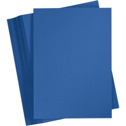 Hartie Cartonata A4 DACO, 250 Coli/Top, 120 g/mÂ², Albastru Safir, Hartie Carton Albastru, Carton Colorat A4, Hartie Cartonata Colorata A4, Hartie Colorata A4, Top Coli Colorate Cartonate A4, Top Hartie Colorata, Foi Cartonate