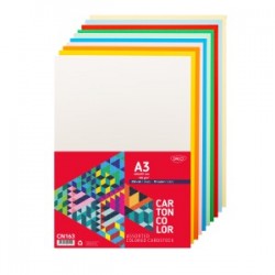 Carton Color Cn163 160g/mp A3 250 Coli 10 Cul Daco