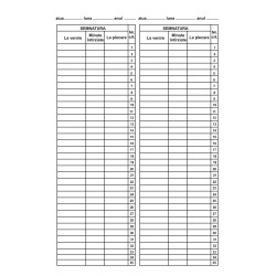 Condica De Prezenta A4 L03493