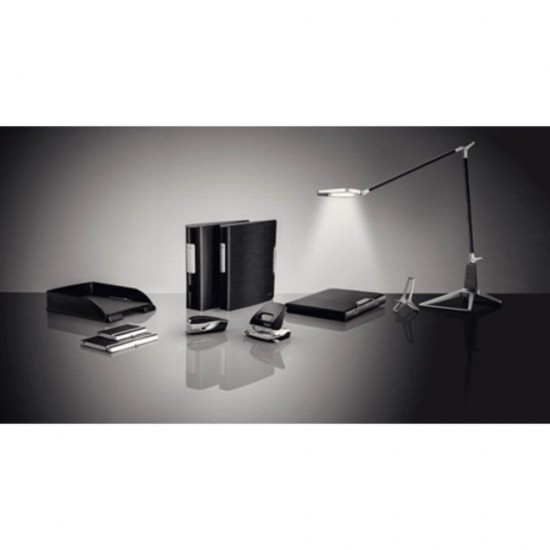 Capsator DACO Numarul 10, 12 Coli, Corp Metalic Negru, Capsatoare Metalice Manuale, Capsator Manual de Hartie, Capsatoare Metalice DACO pentru Birou, Capsatoare 12 Coli, Capsatoare pentru Hartie, Capsator pentru Birou
