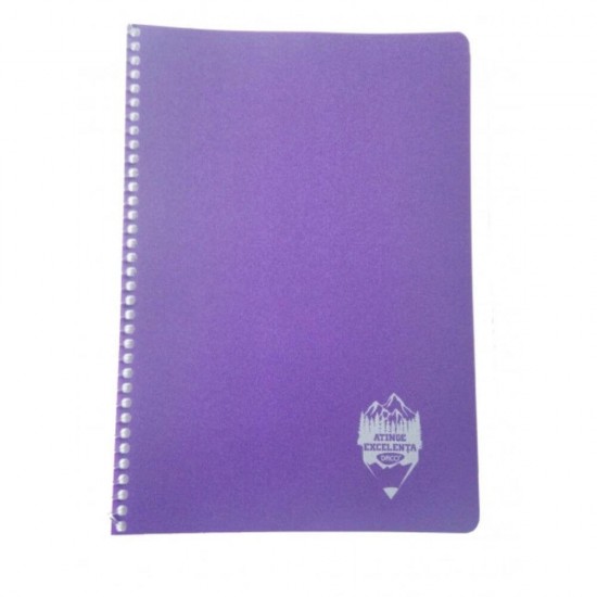 Caiet A5 Daco Atinge Excelenta, Dictando, 144 File, Spirala, Coperta Plastic, Caiete Mici, Caiet Mic, Caiete pentru Scoala, Caiete Scoala, Caiete Spiralate, Caiet cu 144 File, Caiet Dictando, Caiete Dictando, Caiet Romana, Caiete Romana, Rechizite Scolare