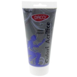 Vopsea Acril Albastru Ultramarin DACO, 200 ml, Tempera Acrilica, Culori Acrilice, Vopsea Acrilica, Vopsele Acrilice, Tempera Acril, Vopsea Albastra Acril, Acrilica Albastra, Acril Culoare Albastra, Culori pentru Pictat, Culori Pictura, Culoare Acril