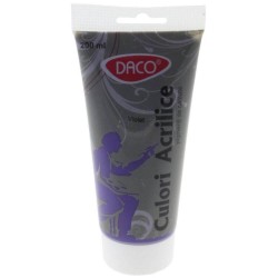 Vopsea Acril DACO Violet, 200 ml, Tempera Acrilica, Culori Acrilice, Vopsea Acrilica, Vopsele Acrilice, Tempera Acril, Vopsea Violet, Acrilica Violet, Acril Culoare Violet, Culori pentru Pictat, Culori Pictura, Culori pentru Desen