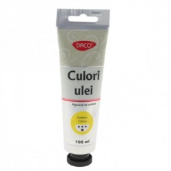 Vopsea Ulei Galben Citron DACO, 100 ml, Culoare Ulei, Vopsele Ulei, Acuarele, Culori Ulei, Vopsea Ulei, Culori pentru Pictura, Culori Ulei Galben Citron, Vopsele Ulei Galben Citron,  Culori de Ulei