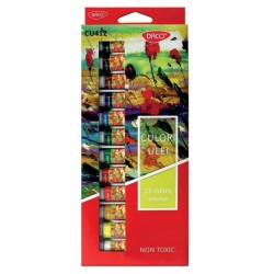 Culori Ulei DACO, 12 Culori/Set, 12 ml/Tub, Culori Multicolore, Culoare Ulei, Vopsele Ulei, Acuarele, Culori Ulei, Vopsea Ulei, Culori pentru Pictura, Culori Ulei Set, Vopsele Ulei, Culori de Ulei