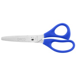 Foarfeca de Gradinita DACO, Lungime 12.5 cm, Albastra, Foarfeca Copii, Foarfeca DACO, Foarfeci DACO, Foarfeci Copii, Foarfeca pentru Copii, Foarfeca Hartie Copii, Foarfece pentru Copii, Set Foarfeca Copii, Rechizite Scolare, Foarfeci Gradinita