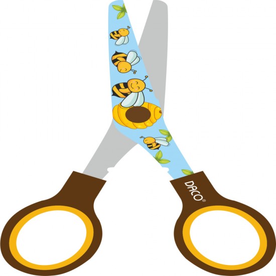 Foarfeca Gradinita Blister 13cm Ff202 Daco