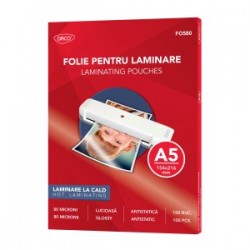 Folie Laminare A5 80 Microni 100/top Daco Fo580
