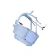 Ghiozdan Daco, Material Poliester, Culoare Albastru Deschis, Dimensiune 46 Cm