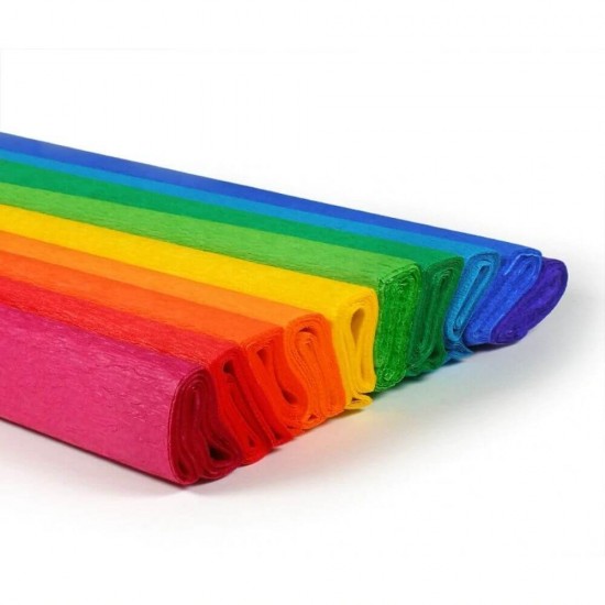 Hartie Creponata Daco, 50x200cm, Culori Multicolore