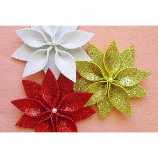 Hartie Gumata Glitter DACO, 20x30 cm, 10 Coli/Top, 10 Culori, Hartie Gumata Glitter, Hartie Gumata, Hartie Glitter, Hartie Glitter pentru Scoala, Hartie Glitter Colorata, Hartie Gumata cu Sclipici, Rechizite Scolare