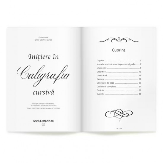 Caiet Caligrafie Cursiva A4 32 Pagini Icc4321