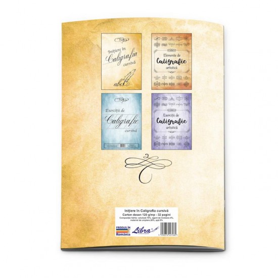 Caiet Caligrafie Cursiva A4 32 Pagini Icc4321