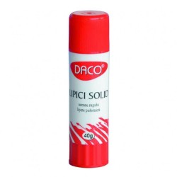 Lipici Solid DACO, 40 g, Material PVP, Lipici pentru Uz Scolar, Lipici Scoala, Lipici Solid Mic, Lipici Solid, Lipici pentru Craft, Lipici Daco Solid, Lipici din PVP, Lipici Solid cu Uscare Rapida, Lipici Solid Rezistent
