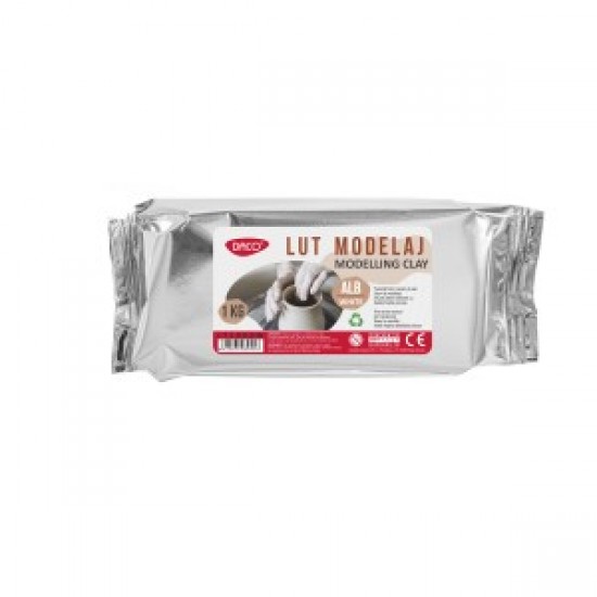 Lut Modelaj 1kg Alb Daco Lt1000w