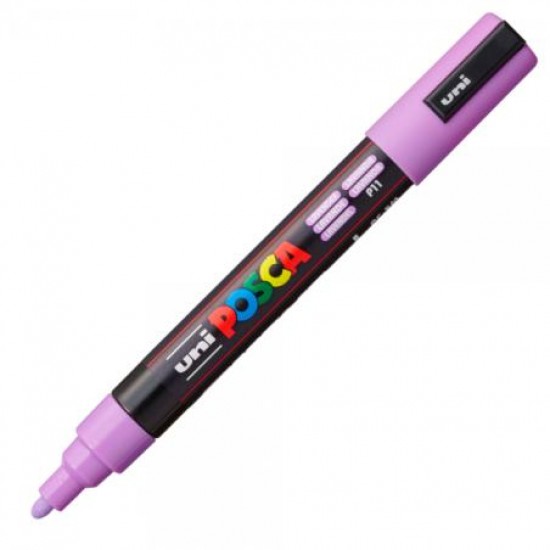 Marker Acrilic Posca Pc-5m Alb 1