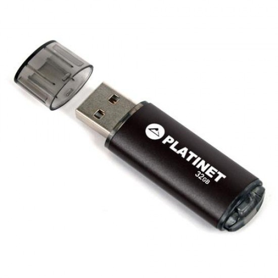 Memorie Usb Stick 2.0 Platinet, Capacitate 32 Gb, Carcasa Aluminiu