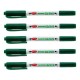 Markere Cd/dvd Daco, Doua Capete De Scriere, Varf 0.5-1 Mm, Culoare Verde