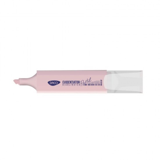 Marker Evidentiator DACO, Varf de 1-5 mm, Rosu, Marker Evidentiator, Markere, Marker Rosu, Markere Rosii, Marker cu Vopsea Rosie, Marker pentru Scoala, Markere Scoala, Textmarker, Marker Highlighter