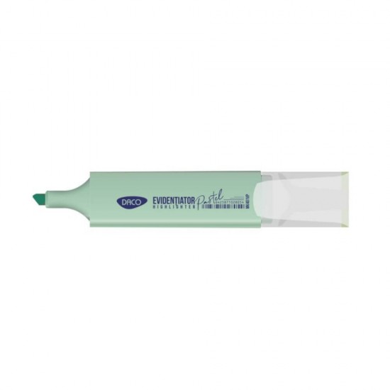 Marker Evidentiator DACO, Varf de 1-5 mm, Verde, Marker Evidentiator, Textmarker, Marker Highlighter, Markere, Marker Verde, Markere Verzi, Marker cu Vopsea Verde, Marker pentru Scoala, Markere Scoala