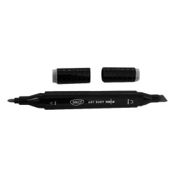 Marker Grafic cu 2 Capete Daco, Culoare Gri