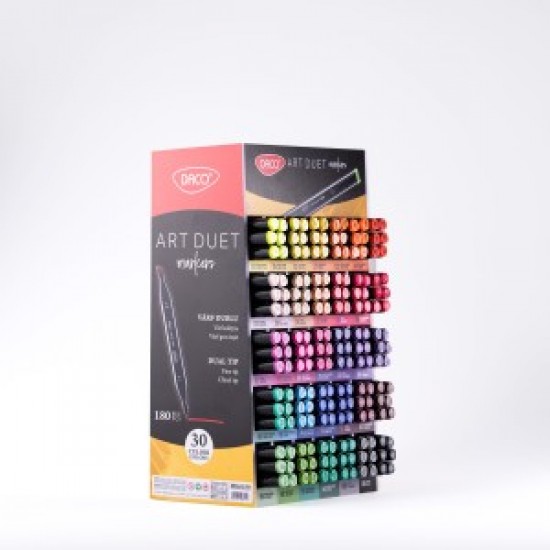 Display 180 Markere Grafic Daco Art Duet Daco Mk6180