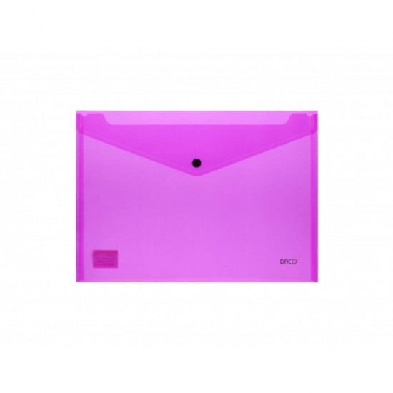 Mapa Plic Plastic A4 DACO, Inchidere cu Capsa, 200 MIC, Mov Neon, Mape din Plastic A4, Dosar Documente, Dosar cu Capsa, Mapa cu Capsa, Mapa Scolara, Mapa Arhivare Documente, Dosar Mapa Plastic, Mape Plic, Dosar Plic cu Capsa