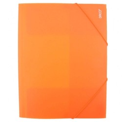 Mapa Plastic cu Elastic A4 DACO, 500 MIC, Portocalie, Mape din Plastic, Mape pentru Acte, Dosar Documente, Dosar Acte, Dosar cu Elastic, Mapa cu Elastic, Mapa Scolara, Mapa Arhivare Documente, Dosar Mapa Plastic, Mapa Tip Proiect