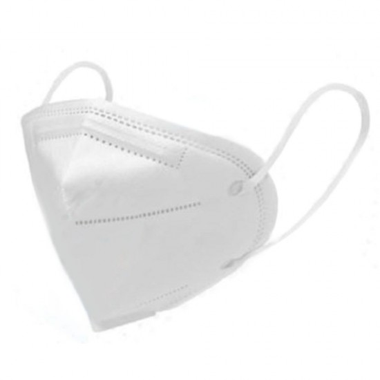 Masca Medicala Dr Albert MPR-1200, 10 Buc/Set, Tip FFP2 cu 4 Straturi, Culoare Alb