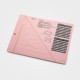Placa Biguire Daco si Cutit Biguire, 21.5x16 cm, Plastic, Roz, pentru Confectionarea Felicitarilor si Plicurilor, Set Placa si Cutit Biguire, Placa Biguit Hartie, Placi Biguire Hartii, Cutit Biguit Hartie, Cutit Biguire si Embosare