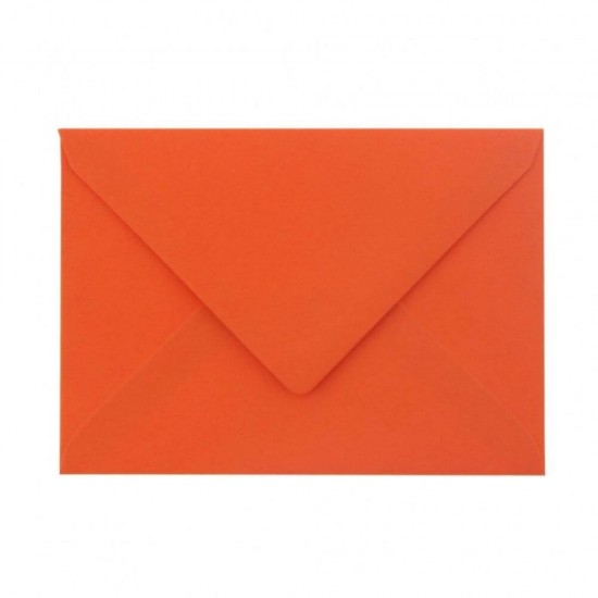 Plicuri Portocalii C6 DACO, 25 Buc/Set, 162x114 mm, 120 g/mÂ², cu Clapeta Gumata, Plic Portocaliu, Plic Colorat, Plicuri cu Clapeta Gumata, Plicuri C6 cu Clapeta Gumata, Plicuri cu Inchidere Gumata, Plicuri Colorate, Plicuri C6 Colorate