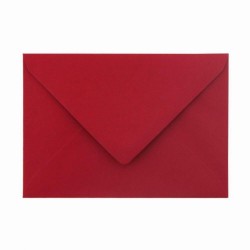 Plicuri Rosii C6 DACO, 25 Buc/Set, 162x114 mm, 120 g/mÂ², cu Clapeta Gumata, Plic Rosu Christmas, Plic Colorat, Plicuri cu Clapeta Gumata, Plicuri C6 cu Clapeta Gumata, Plicuri cu Inchidere Gumata, Plicuri Colorate, Plicuri C6 Colorate