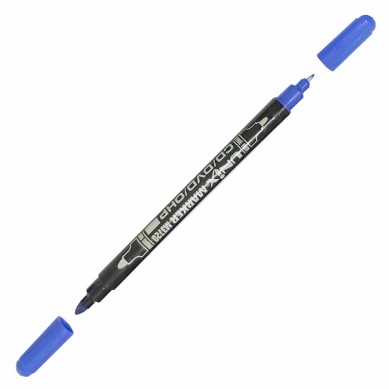 Pix Cd Si Folie  Doua Capete Albastru