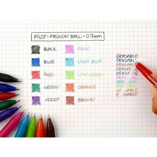Pix Roller PILOT Frixion, Varf 0.7 mm, Mina Neagra, Corp Plastic cu Radiera, Set de Pixuri, Rollere, Pixuri Scolare, Instrumente de Scris, Pixuri Roller din Plastic, Rechizite, Pixuri Negre, Pixuri Roller, Pixuri Roller Pilot, Pixuri Scoala