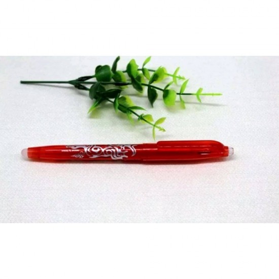 Pix Roller PILOT Frixion, Varf 0.7 mm, Mina Rosie, Corp Plastic cu Radiera, Rollere, Pix Rosu, Pixuri Scolare, Instrumente de Scris, Pixuri Roller din Plastic, Rechizite, Pixuri Roller, Pixuri Roller Pilot, Pixuri Scoala, Pixuri Rosii