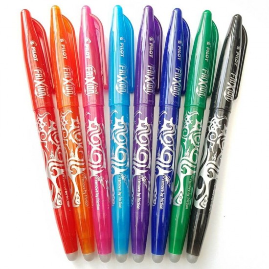 Pix Roller PILOT Frixion, Varf 0.7 mm, Mina Portocalie, Corp Plastic cu Radiera, Pix Portocaliu, Set de Pixuri, Rollere, Pixuri Scolare, Instrumente de Scris, Pixuri Roller Plastic, Pixuri Roller, Pixuri Roller Pilot, Pixuri Scoala, Pixuri Portocalii