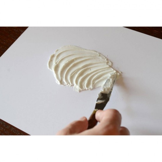 Pasta Acrilica Modelaj Daco, 500 ml, Alba, pentru Obtinerea Efectelor in Relief, Pasta Pictura in Relief, Pasta Modelabila Daco, Acrylic Modelling Paste,  Pasta Acrilica de Efect, Pasta Acrilica pentru Modelaj in Relief