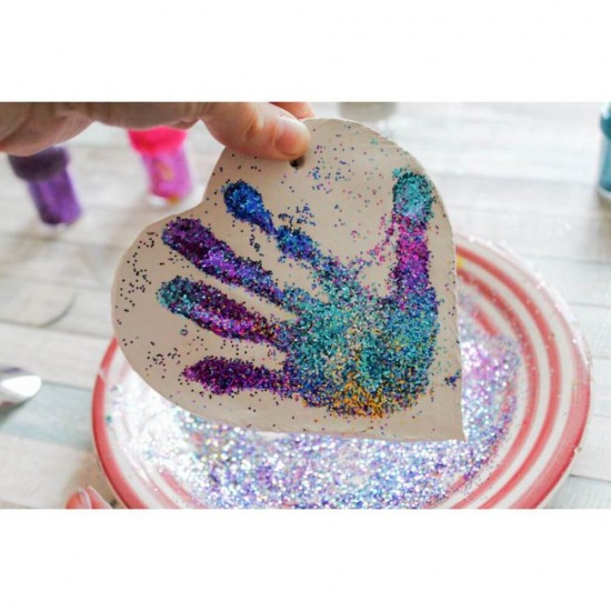 Set 6 Glitter Pudra DACO, 36 g, 6 Culori Diferite, Glitter, Glitter DACO, Pudra Glitter, Sclipiciuri, Sclipici Pulbere Colorate, Pulbere Colorat Glitter, Sclipici Colorat Pentru Craft, Glitter