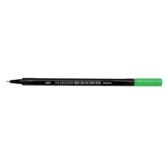 Pix DACO Liner, Varf 0.4 mm, Mina Verde, Pixuri Liner, Linere Desen, Linere Arhitectura, Linere Grafica, Liner Negru, Pixuri Grafice, Liner Grafic, Liner Desen, Liner Pix, Liner cu Pigmenti, Pix Desen Grafic, Pix Desen Tehnic