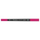 Pix Liner cu Doua Capete Daco Pensuliner, Varf Metalic 0.4 mm si Varf Tip Pensula, Fucsia, Pixuri Linere, Linere Daco, Pix cu Doua Capete, Pixuri Doua Capete, Liner Subtire, Liner 0.4 mm, Liner Roz, Pix Roz, Pixuri Roz