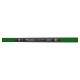 Pix Liner cu Doua Capete Daco Pensuliner, Varf Metalic 0.4 mm si Varf Tip Pensula, Verde Inchis, Pixuri Linere, Linere Daco, Pix cu Doua Capete, Pixuri Doua Capete, Liner Subtire, Liner 0.4 mm, Liner Verde, Pix Verde, Pixuri Verzi