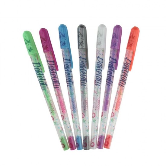 Pix cu Gel DACO Pastelatu, Corp din Plastic, Mina Mov, Pixuri cu Gel, Pix Gel Mov, Pixuri Scolari, Pixuri Scoala, Pixuri Scolare, Pix pentru Scoala, Pix Plastic, Pixuri Copii, Pixuri cu Gel Mov, Pix Pastelat, Pix cu Gel Pastel
