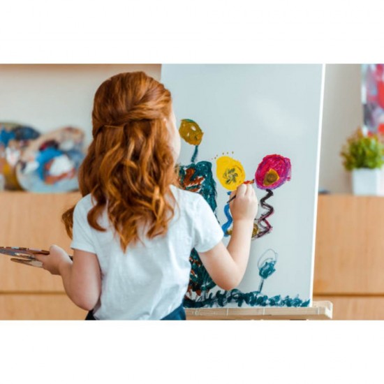 Panza Pictura pe Sasiu Daco, 30x50 cm, 380 g/mÂ², 3 Straturi de Grund Preaplicat, Panza pentru Pictura, Panze Pictura, Panza Bumbac Pictura, Panze Bumbac Pictura, Panza pentru Pictat, Panza de Pictat, Panza pe Sasiu Bumbac, Sasiu cu Panza